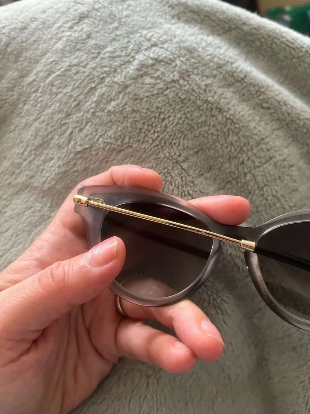 2019 Valentino 4017 Black/Crystal/Smoke Gradient Cat-Eye Women's Sunglasses